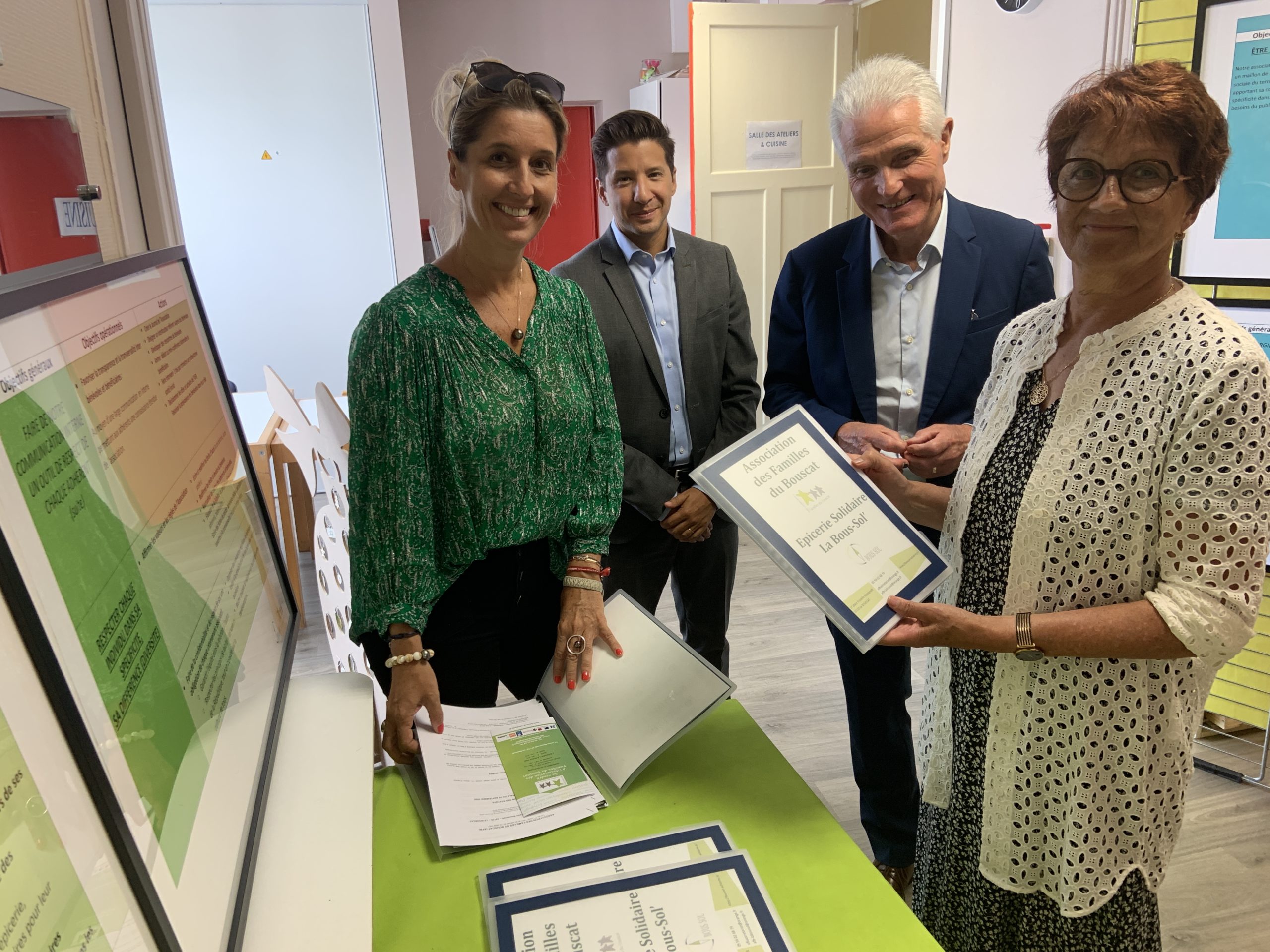 Visite de Madame Virginie BRUANT, Ministre des Solidarités de la